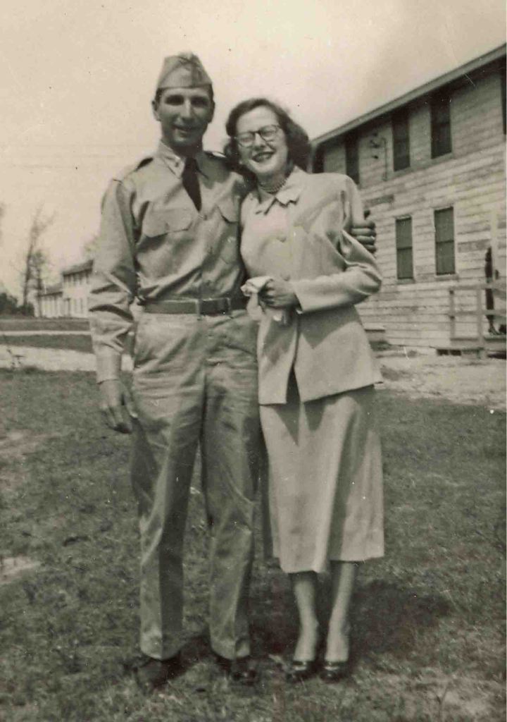 Jimmy & Elsie Warnock around 1953 