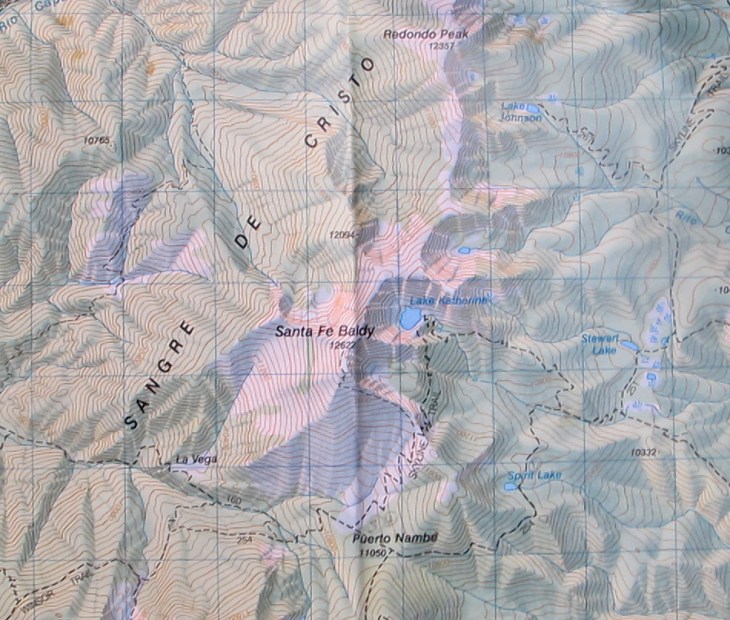 Santa Fe Baldy and Lake Katherine