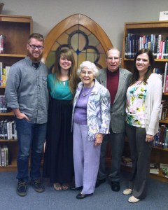 Daughters all grown up shown here with my parents and new son-in-law. 